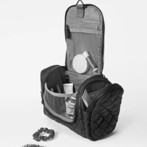 MZ Wallace Black Hanging Travel Bag